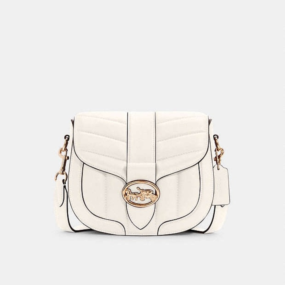 Coach | Georgie Saddle Bag With Quilting